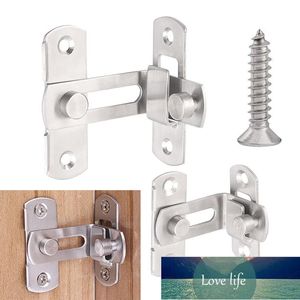 90 Degree Right Angle Door Latch Hasp Bending Latch Barrel Bolt with Screws for Doors Buckle Bolt Sliding Lock Factory price expert design Quality Latest Style