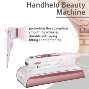 Portátil 3d uso doméstico máquina hifu massagem facial anti envelhecimento helloskin ultrassom dispositivo de aperto da pele para terapia de remoção de rugas