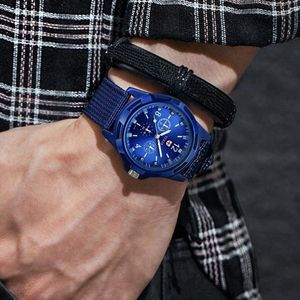 Wristwatches Men Army Watch Nylon Military Male Quartz Watches Fabric Canvas Strap Casual Cool Men's Sport Round Dial Relogios Wristwatch