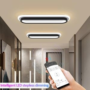 Modern Acryl LED Ceiling Lights Square Lighting For Bedroom Kitchen Aisle Corridor Indoor Lamps Fixtures Lustres Deco Lig