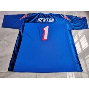 Niestandardowe mężczyźni Młodzieżowe Kobiety Vintage Newton #1Team Wydano szalkę z piłki nożnej uniwersyteckiej Rozmiar S-5xl lub Custom Dowolne nazwisko lub koszulka
