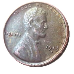 US Lincoln One Cent 1913-PSD 100% Copper Copy Coins metal craft dies manufacturing factory Price