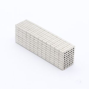 100pcs N35 Round Magnets 2x4mm Neodymium Permanent NdFeB Strong Powerful Magnetic Mini Small magnet