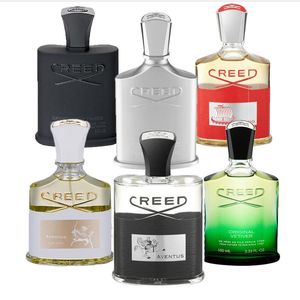 Creed Aventus Imperial Millesime Viking 120 ml 100 ml Kvinnliga män Parfym doft God lukt med lång kapacitet toppkvalitet