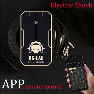Nxy Adulto Brinquedos App Remoto Controle Electro Choque Médico Temático BDSM Slave Penalty Eletrônico Estimulador Jogos Sexo para Mulher Homens 1207