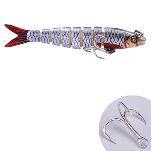 10 Färg 9cm 7g Bass Fiske Lures Färskvatten Fisk Lure Swimbaits Slow Sinking Gears LifeLike Lure Glide Bait Tackle Kits