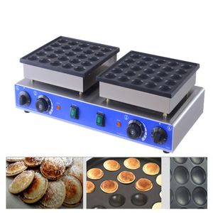 Cena fabryczna 110V / 220 V Commercial 50 dołkowe sprzęt przetwórstwa spożywczego Dorayaki maszyna, naleśniki, Mini Pancake Maker Holenderskie Poffertjes Grill Piekarnik