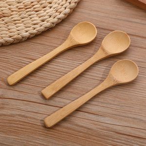 15 * 3.6cm Handmade natural Sopa de Bambu De Café Sorvete Sorvete Partido de Casamento Casa Cozinha Jantar Bar Supplies