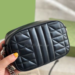 Kobiety Cross Body Torby Portmonetki Skórzane 2021 Luksusowe Projektanci Portfel Kamera Moda Podróżka Portfele Handlowe Casual List Torebki Łańcuchy Torba Na Ramię