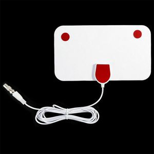 Mini HD Digital TV Antenna White Antennas European and American HDTV Antena Cross-border Dedicated For Indoor TVs Antenas