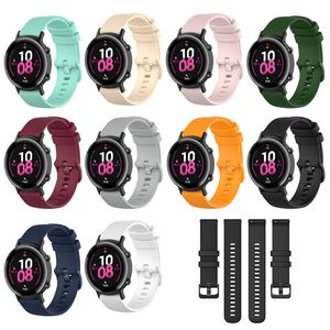 Sport Silicone 20mm 22mm watch band strap For Huawei watch GT 2 46mm smartwatch Replacement wristband For Huawei watch GT 42mm