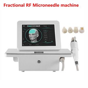 Professional Design 4 Tips Fractional RF Microneedle Face Care Gold Micro Needle Skin Rollar Acne Scar Stretch Mark Removal Treatment Beauty Machine