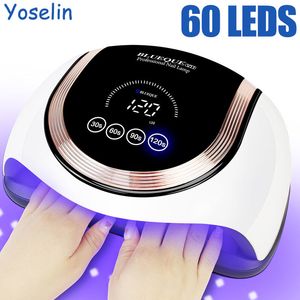 UV LED s Polish Drying Professional Dryer With 60LEDS Lamp For Manicure Nail Art Gel Dry