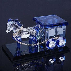 Carro ornamento decoração k9 crystal perfume assento feliz aniversário presente para mãe homens marido veículo artesanato desktop casa decoração 211108