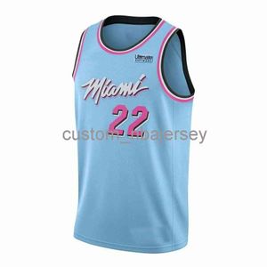 Mens Kvinnor Ungdom Jimmy Butler # 22 Swingman Jersey Stitched Custom Name Any Number Basketball Jerseys