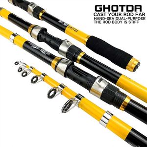 Wholesale high carbon tackling rods for sale - Group buy Spinning Fishing Rod Sea Telescopic Portable Tools M M M M M Ultralight Travel Surf Accessories