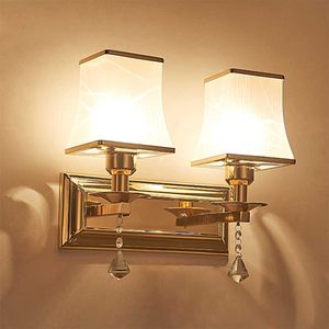 Wall Sconce Lights Luminarias E27 LED-lampa Bedside Reading Lighting Modern Corridor Light Fixtures 210724