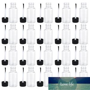 Storage Bottles & Jars 20pcs 20ml Nail Polish Bottle Empty Clear With Cap And Brush Factory price expert design Quality Latest Style Original Status