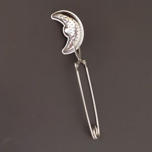 Silver Color Sun Shape With Handle Herbal Stainless Steel Tea Infuser Strainer For Loose Tea Filter335G