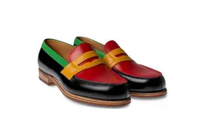Handmade смешанные цвета PU кожаные туфли мужчины формальные туфли мокасины повседневные туфли мужчины скольжения нового стиля мелководье TV921