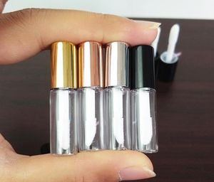 1000pcs/Lot 1.2 ml pretty Empty clear lip gloss tube lipbalm bottle container Beauty Tool Mini Sample SN2267