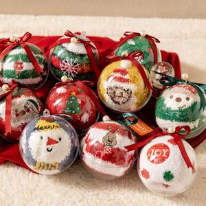 Spor çorapları 2 çift kadınlar Christams Noel Ağaç Asma Top Süsler Dekorae Hediye Navidad Bauble DIY Party Drop