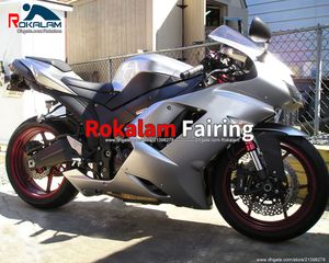 Anpassade Fairings Body Parts till Kawasaki Ninja ZX6R ZX 6R 2007 2008 ZX-6R 07 08 Motorcykel Fairings (formsprutning)