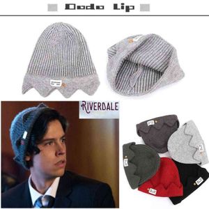 Зимний унисекс 2020 Riverdale Сезон Шляпы Cosplay Undleao Главный герой Jughead Jones Archie Andrews Hat вязаная шерсть Теплая крышка Y21111