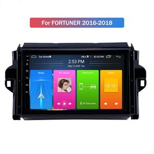 Android 10.0 Toyota Fortuner 용 WiFi BT 멀티미디어와 터치 스크린 자동차 DVD 플레이어 GPS 2016-2018