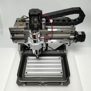 DIY Mini 3020 CNC Router 500W USB Port Square Line Rail CNC Milling Gravering Machine 3Axis 4Axis 5Axis för träbearbetning Aluminium med vattentank