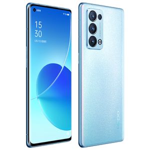 Telefono cellulare originale OPPO Reno 6 Pro + Plus 5G 12 GB RAM 256 GB ROM Snapdragon 870 50 MP Android 6,55 pollici AMOLED ID impronta digitale a schermo intero Face NFC 4500 mAh Smart cellulare