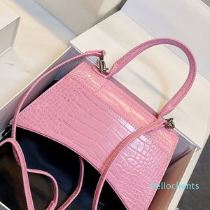 Klassische Damenhandtasche Messenger Bags Mädchen Umhängetasche Größe 23 cm Designer-Geldbörsen mit langem Riemen