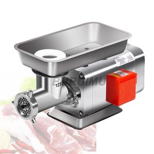 Commercial Food Grinding Mincing Machine Electric Meat Grinder Mincer Sausage Filling Maker Stainless Steel Kitchen 220V