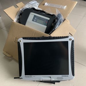 mb star sd connect c4 diagnostic tool doip with ssd super laptop cf-19 touch screen toughbook i5 4g full set