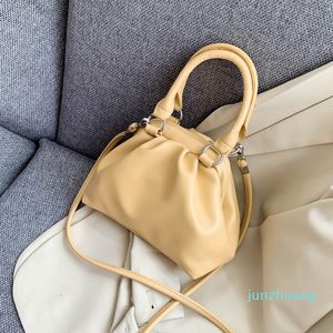 HBP Borsa a tracolla da donna con manico casual Borsa a tracolla semplice da donna in pelle di alta qualità di moda