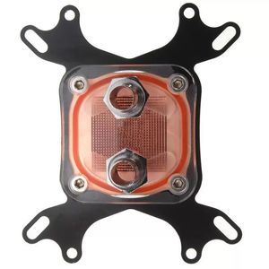 Czarne wentylatory chłodnicy Przezroczyste pokrycie CPU Cooler 50 mm