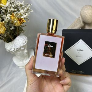 Luxury Brand Kilian perfume 50ml love don&#039;t be shy Avec Moi good girl gone bad for women men Spray Long Lasting High Fragrance top quality fast delivery