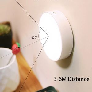 8 Perlen USB Aufladen Menschlicher Körper Infrarotsensor Nachtlicht LED Schrank Schrank Wandleuchte für Schlafzimmer Nachttisch Treppe Toilette