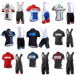 GIANT custom made Cycling Sleeveless jersey Vest bib shorts sets Men's bicycle outdoor breathable windproof sports Jersey S58014