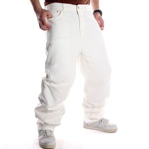 Wholesale baggy designer jeans resale online - Men s Jeans Black Baggy Hip Hop Designer CHOLYL Brand Skateboard Pants Loose Style True HipHop Rap Boy