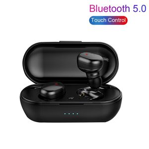 Y30 Mini Wireless Bluetooth 5.0 Earphone Headset TWS 4 Sport Headsets Hörlurar Touch Earbuds med lådan 1 st