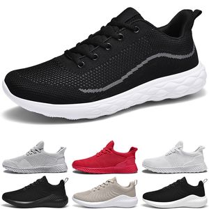 Erkekler Koşu Ayakkabıları Mesh Sneaker Nefes Açık Siyah Beyaz Tasarımcı Tenis Ayakkabı Calzado Deportivo Para Hombre Boyutu 39-46
