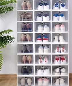 The latest 32.5X23X14CM transparent shoe storage box, multi-functional and large-capacity, a variety of styles to choose from, support customization