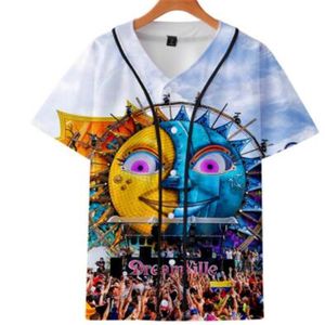 Summer Fashion Tshirt Baseball Jersey Anime 3D Printed Breathable T-shirt Hip Hop Clothing 037