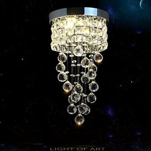 Ceiling Lights LukLoy Aisle Corridor Crystal Lamp El Lobby Decorative Home Living Room Balcony Porch Simple