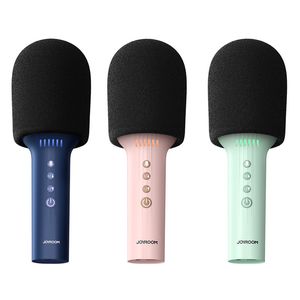 Joyroom Handheld Karaoke Microfone Alto-falantes JR-MC5 Portátil Sem Fio Bluetooth Mic Speaker Máquina para Todos os Smartphones PC