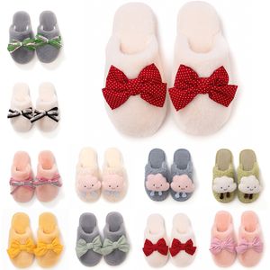 for Slippers Women Newest Fur Winter Yellow Pink White Grey Snow Slides Indoor House Fashion Outdoor Girls Ladies Furry Slipper Soft Comfortable Shoes 830 Ry