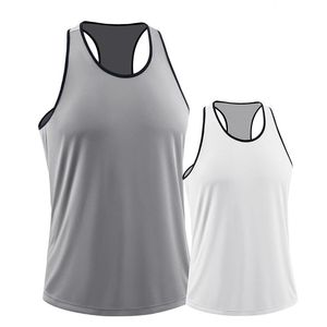 Running Jerseys Sleeve T Shirts Jogger Jogging Vest Fotboll Basket Toppar Man Bodybuilding Singlet Tank Vikt Training Sportkläder Chaleco