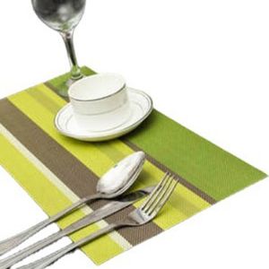 PVC Placemat Изолированные столовые коврики Protects Protect Protect Anti-Slip Plate Protection Pads Hoaster Distaning Saceates Party Decor