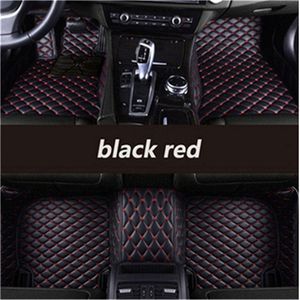 The AUDI S3 S5 S4 S6 S8 S7 SQ5 car floor mat waterproof pad leather material is odorless and non-toxici